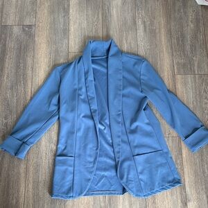 Elegant Blue Women's Jacket